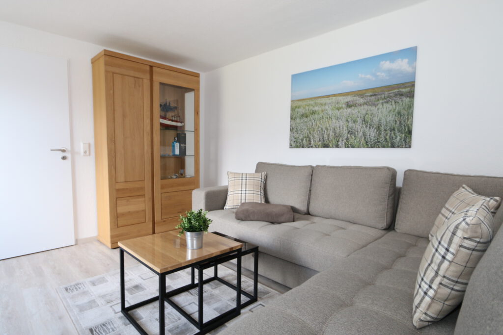 Ferienwohnung Norderland Wohnzimmer